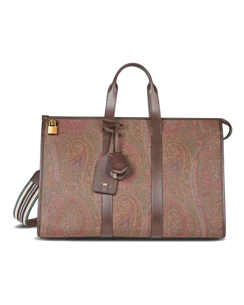 Etro Reisetasche - Braun 