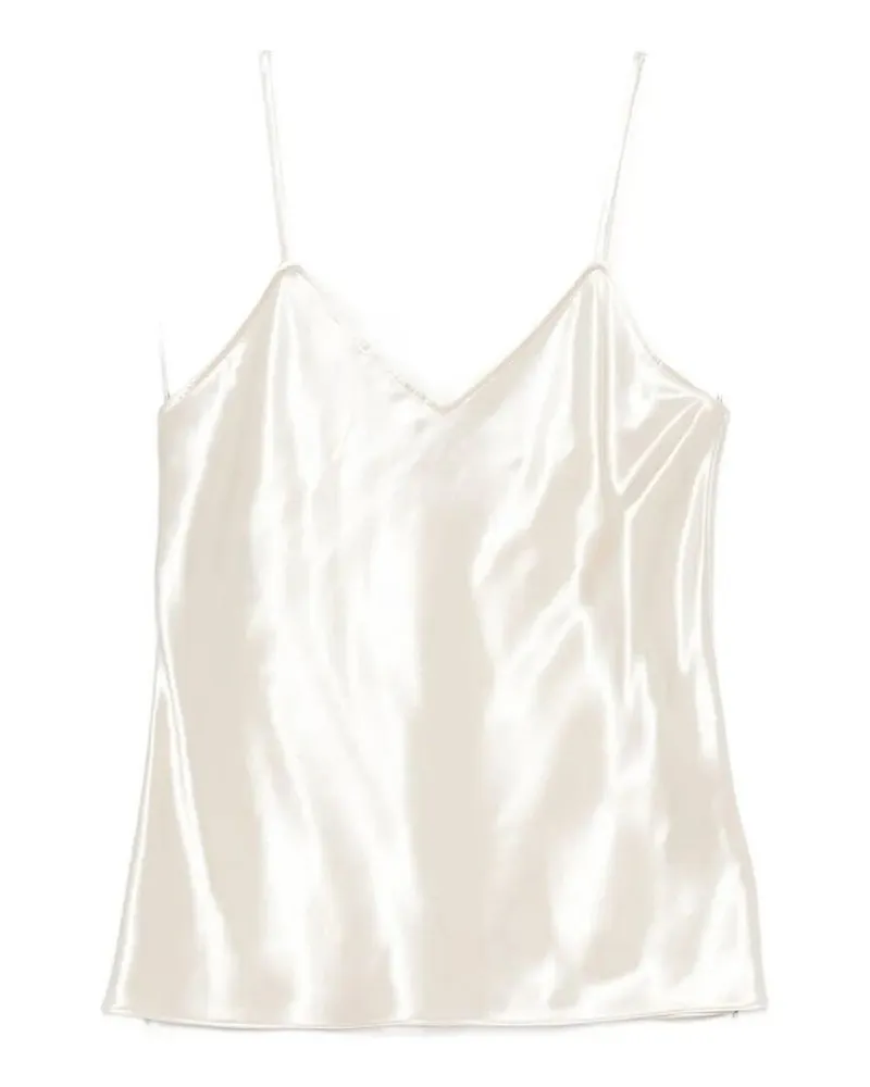 Alberta Ferretti Top - Weiß Weiß