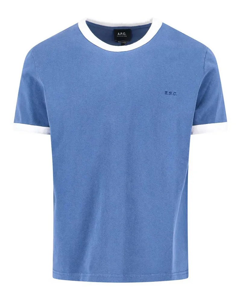 A.P.C. A. P.C. T-Shirt - Blau Blau