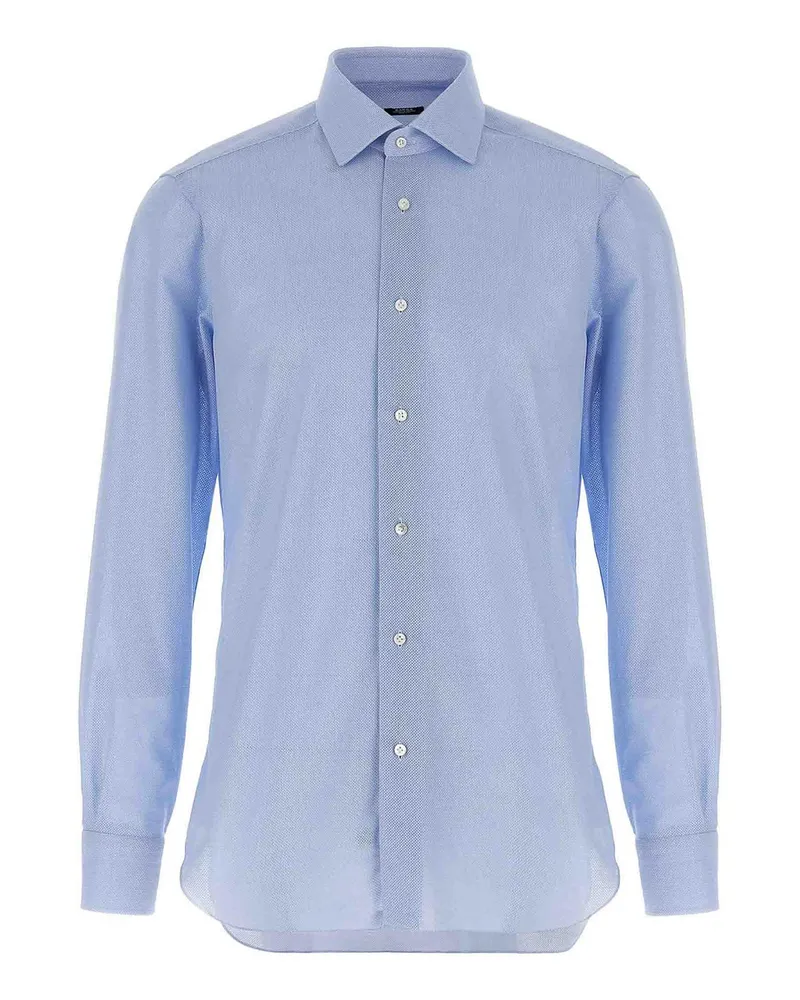BARBA Hemd - Hellblau Hellblau