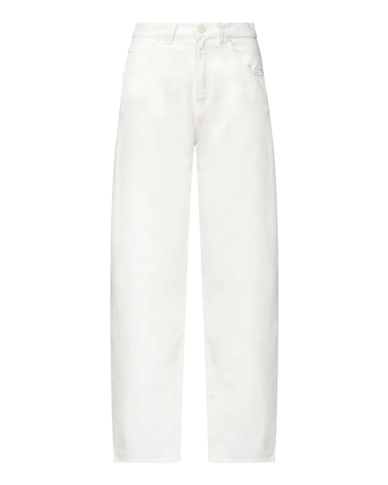 Pinko Straight Leg Jeans - Creme Creme