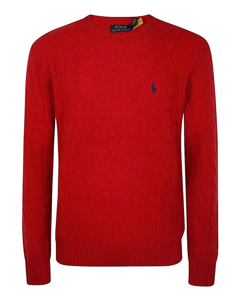 Ralph Lauren Rundhalspullover - Rot Rot
