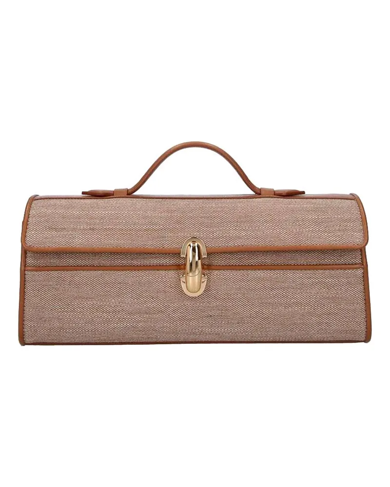 SAVETTE Clutch - Braun Braun