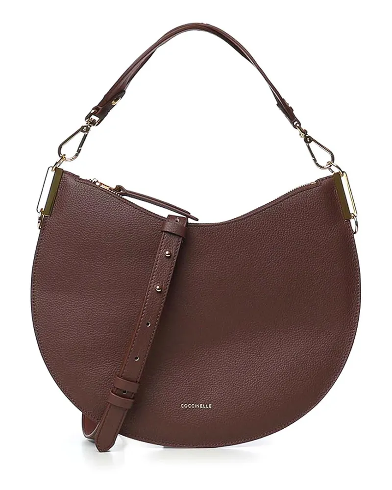 Coccinelle Schultertasche - Dunkelrot Dunkelrot