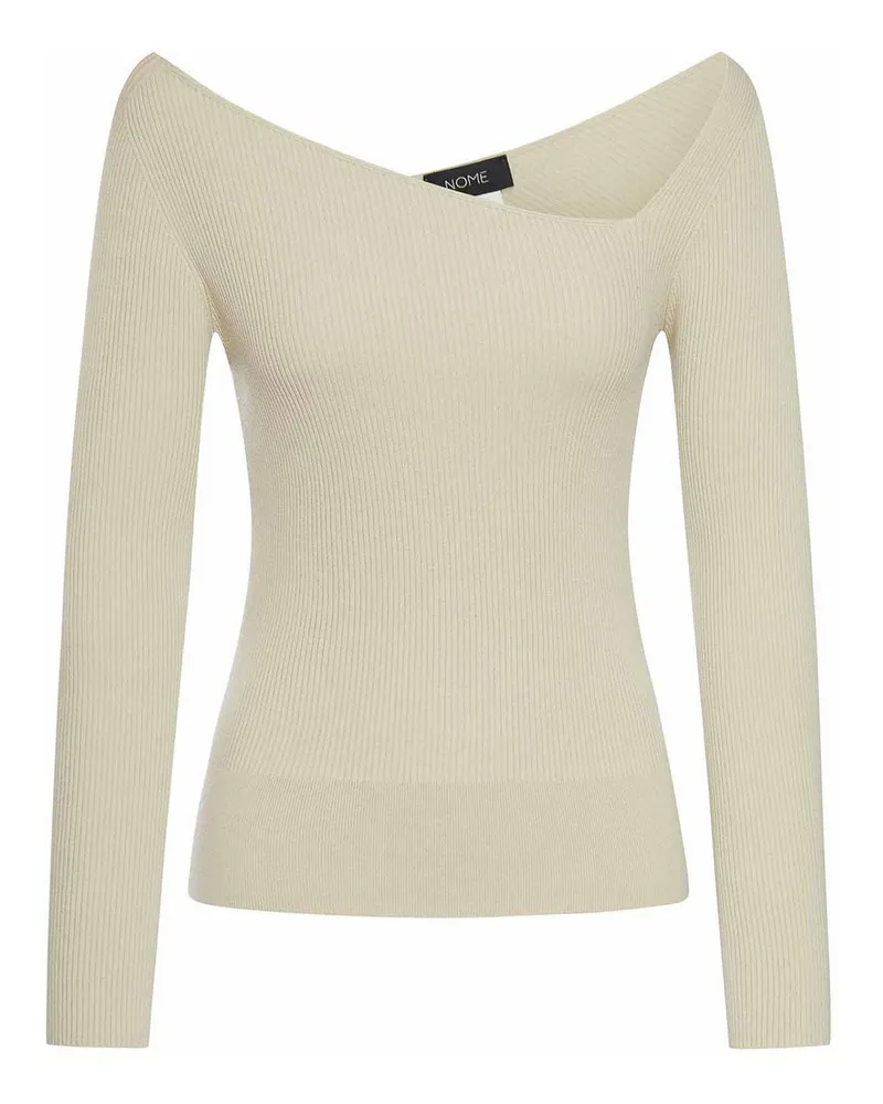 Gran Sasso Rundhalspullover - Nude Nude