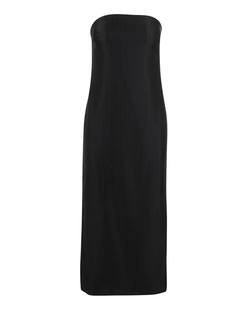 Loulou Studio Maxikleid - Schwarz Schwarz