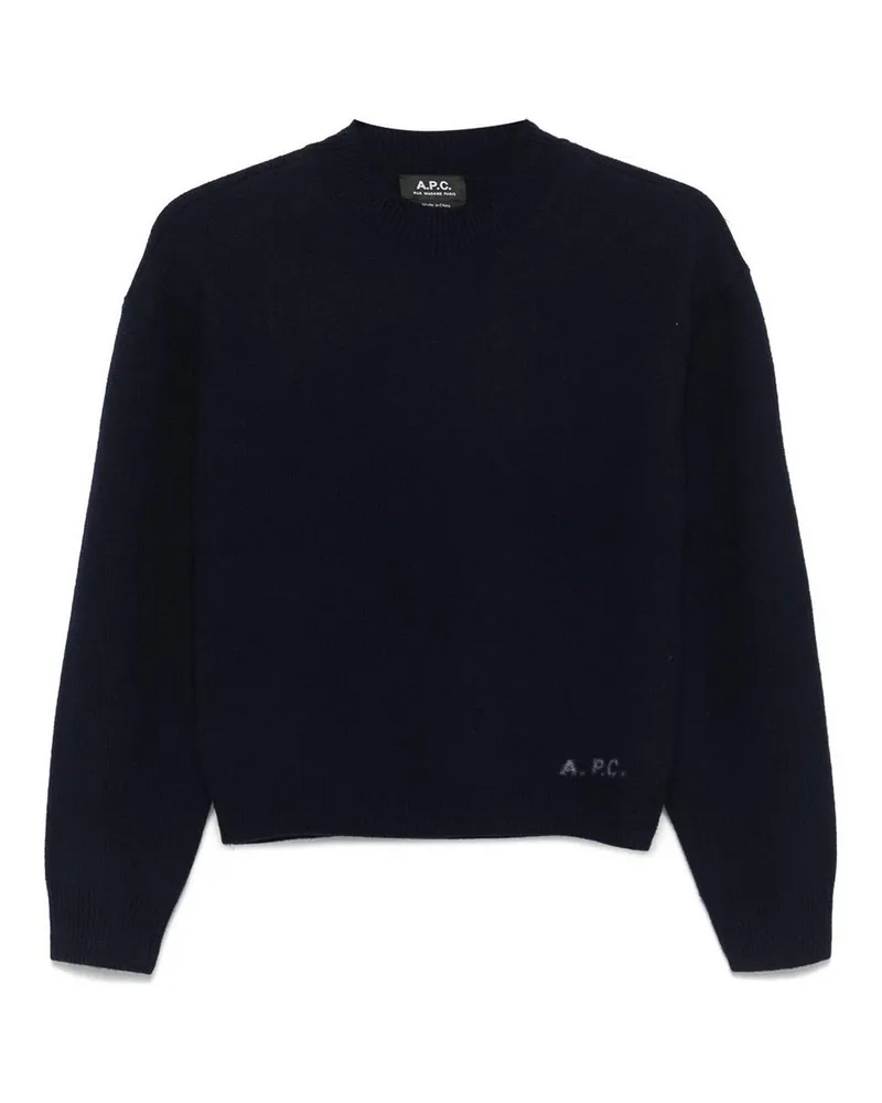 A.P.C. A. P.C. U-Boot-Pullover - Blau Blau