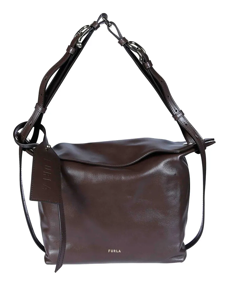 Furla Schultertasche - Braun Braun