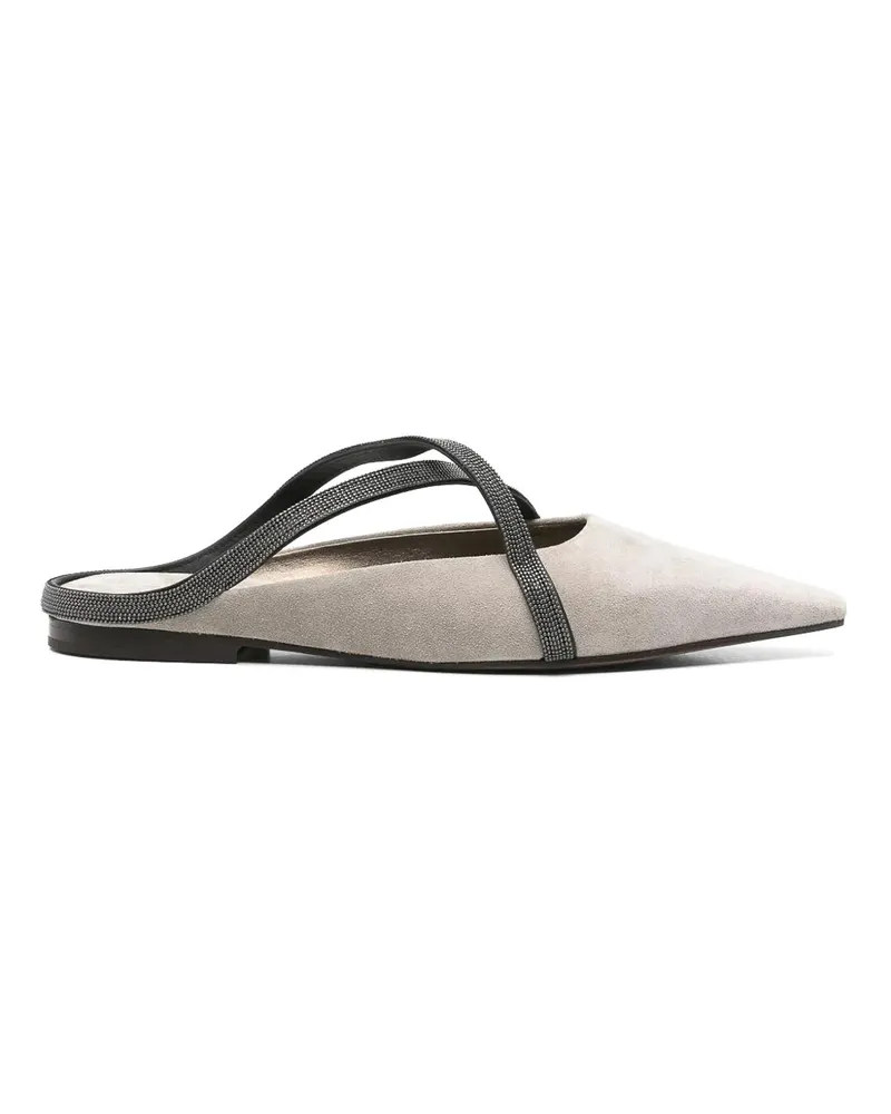 Brunello Cucinelli Ballerinas - Grau Grau