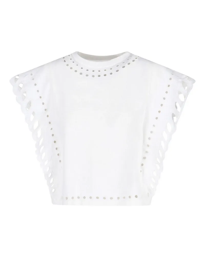 Étoile Isabel Marant Top - Weiß Weiß