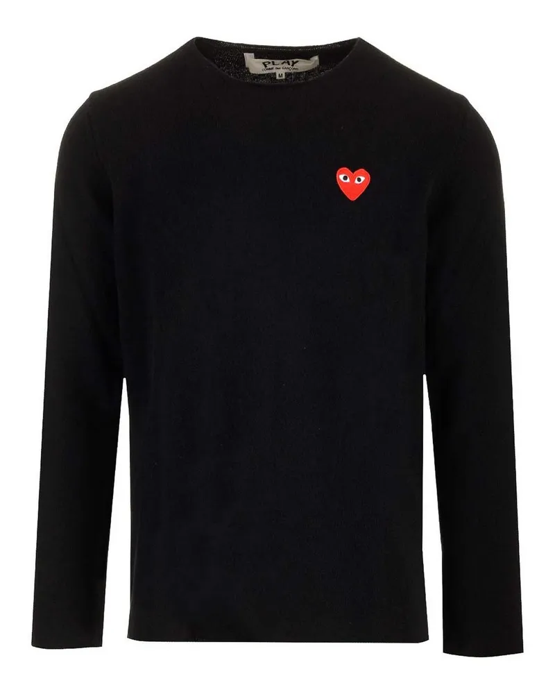 Comme des Garçons Rundhalspullover - Schwarz Schwarz