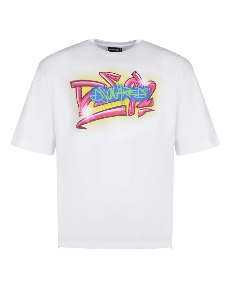 Dsquared2 T-Shirt - Weiß Weiß