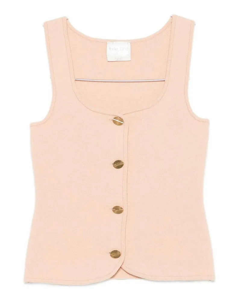 forte_forte Weste - Beige Beige