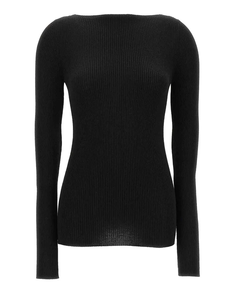 Rick Owens U-Boot-Pullover - Schwarz Schwarz