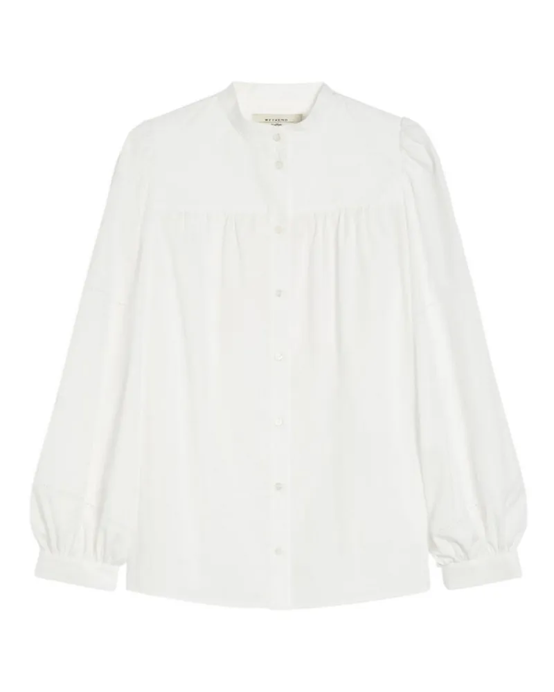 Max Mara Casualjacke - Weiß Weiß