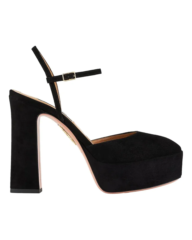 Aquazzura Mules - Braun Schwarz