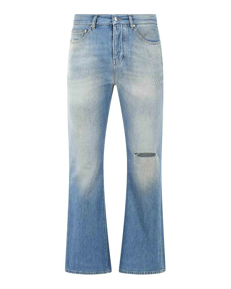Amiri Bootcut Jeans - Hellblau Hellblau