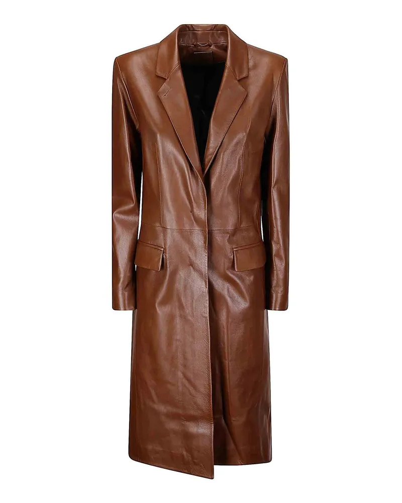 DESA Ledermantel - Braun Braun
