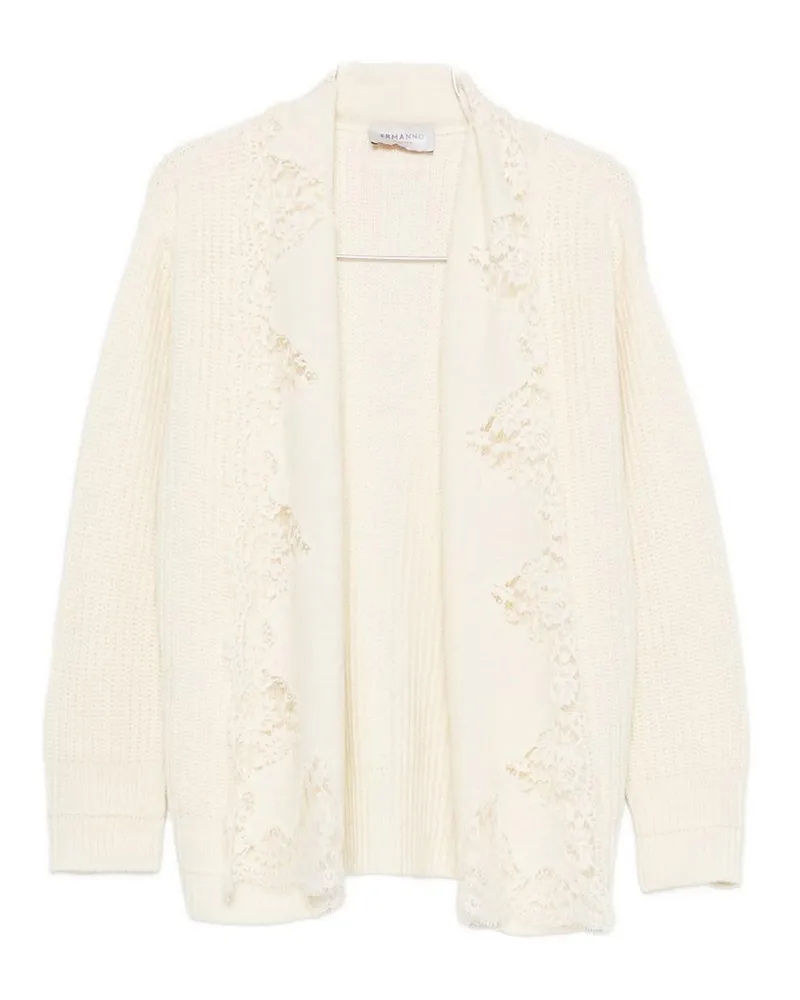 Ermanno Scervino Cardigan - Weiß Weiß