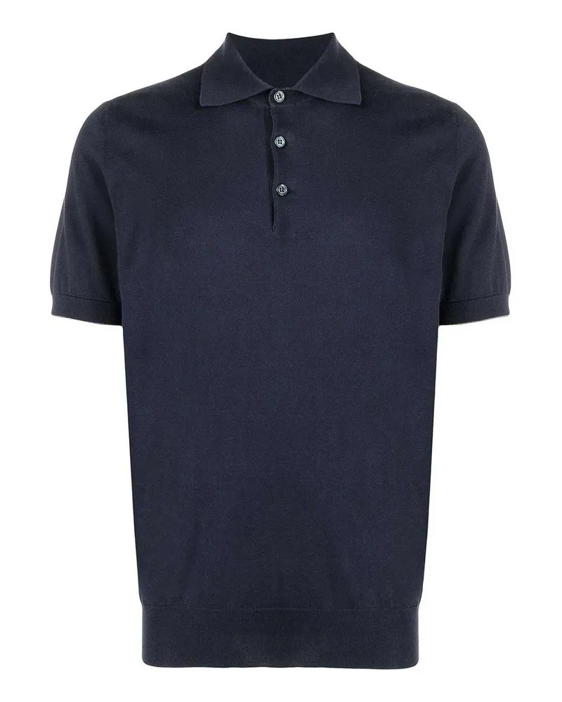 Brunello Cucinelli Poloshirt - Blau Blau