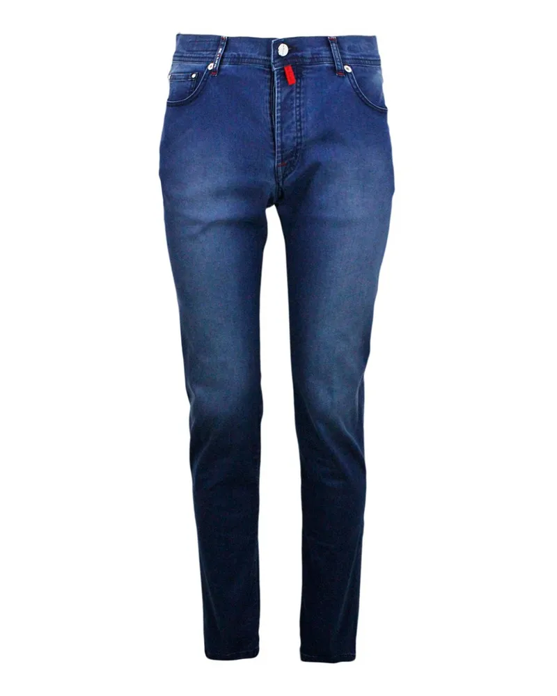 Kiton Straight Leg Jeans Dunkles