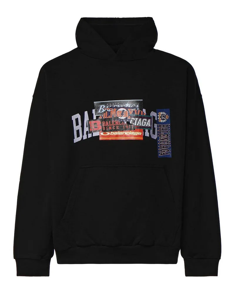 Balenciaga Sweatshirt - Schwarz Schwarz