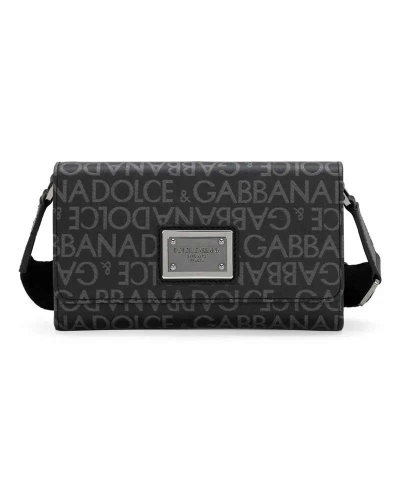 Dolce & Gabbana Umhängetasche - Schwarz Schwarz