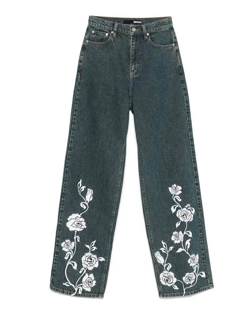 ROTATE Birger Christensen Bootcut Jeans - Blau Blau