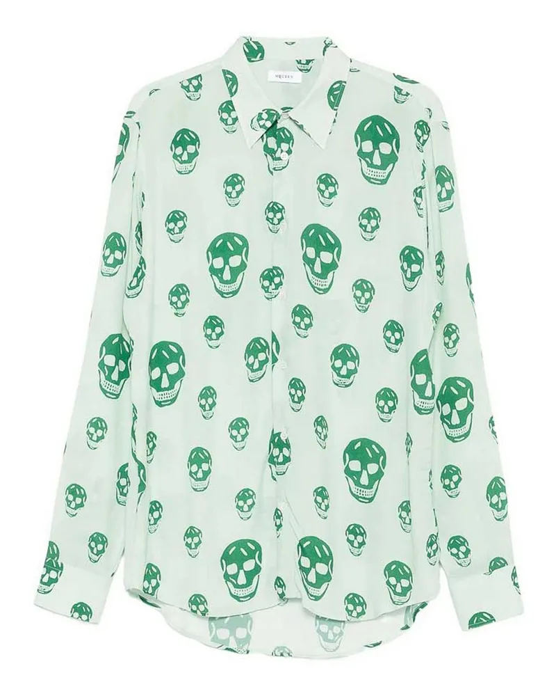 Alexander McQueen Hemd - Grün Grün