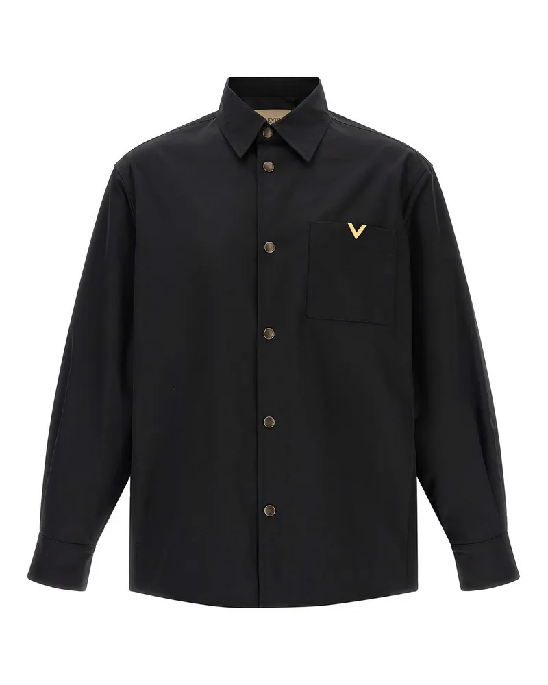 Valentino Garavani Hemd - Schwarz Schwarz