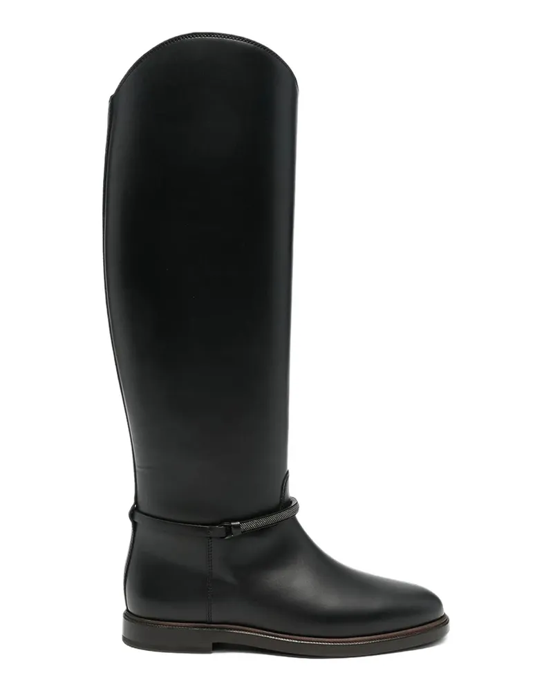 Brunello Cucinelli Stiefel - Schwarz Schwarz
