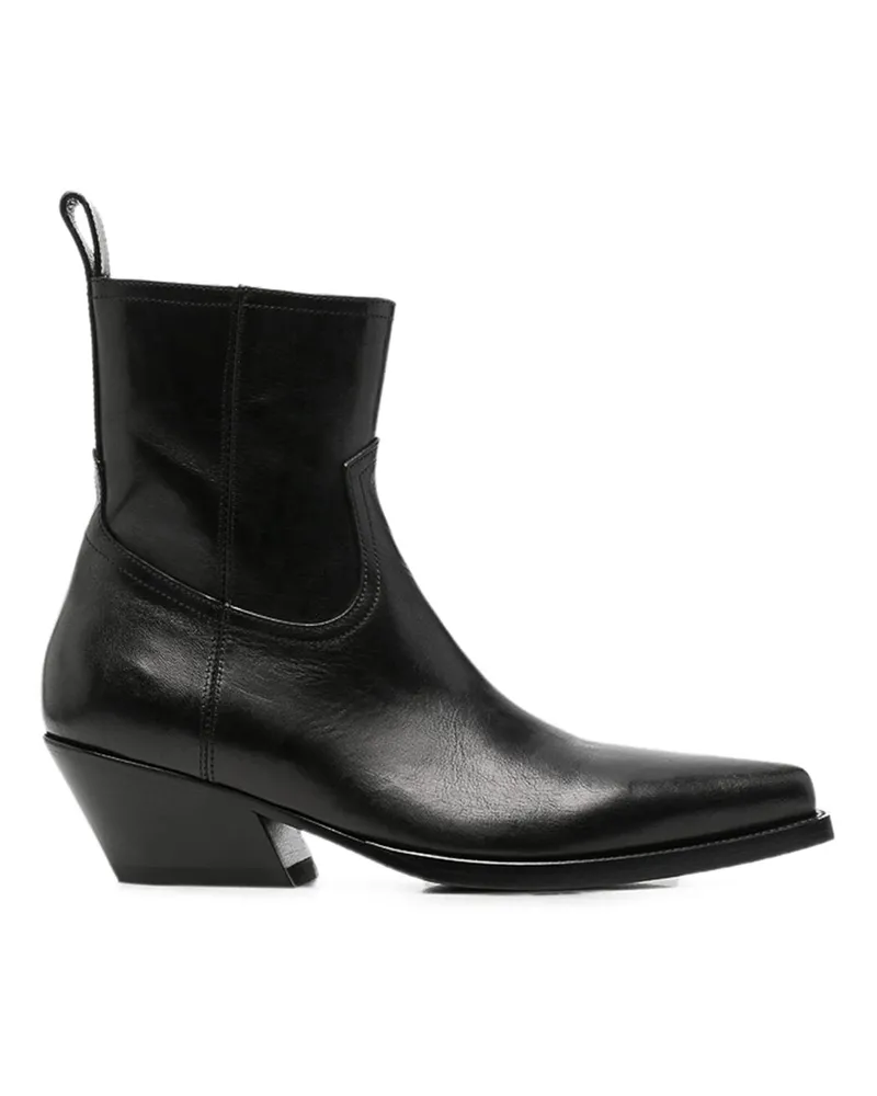 Ann Demeulemeester Stiefeletten - Schwarz Schwarz