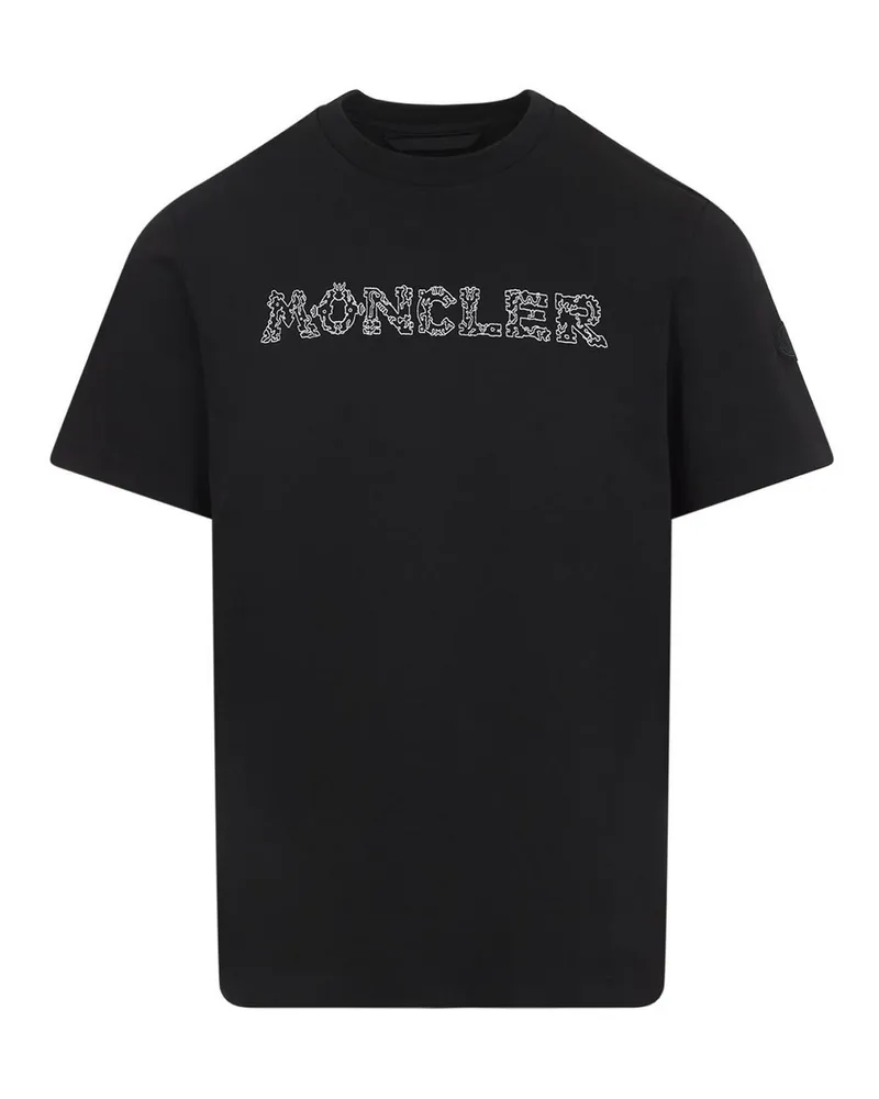 Moncler T-Shirt - Schwarz Schwarz