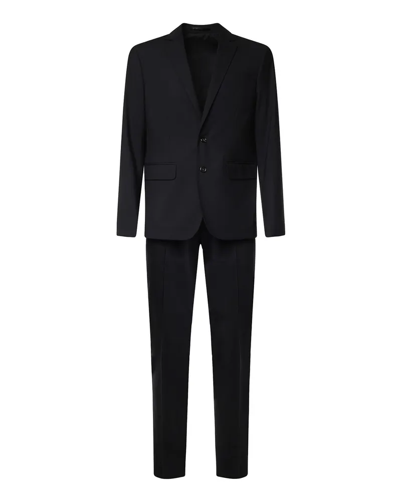 Dsquared2 Eleganter Anzug - Schwarz Schwarz