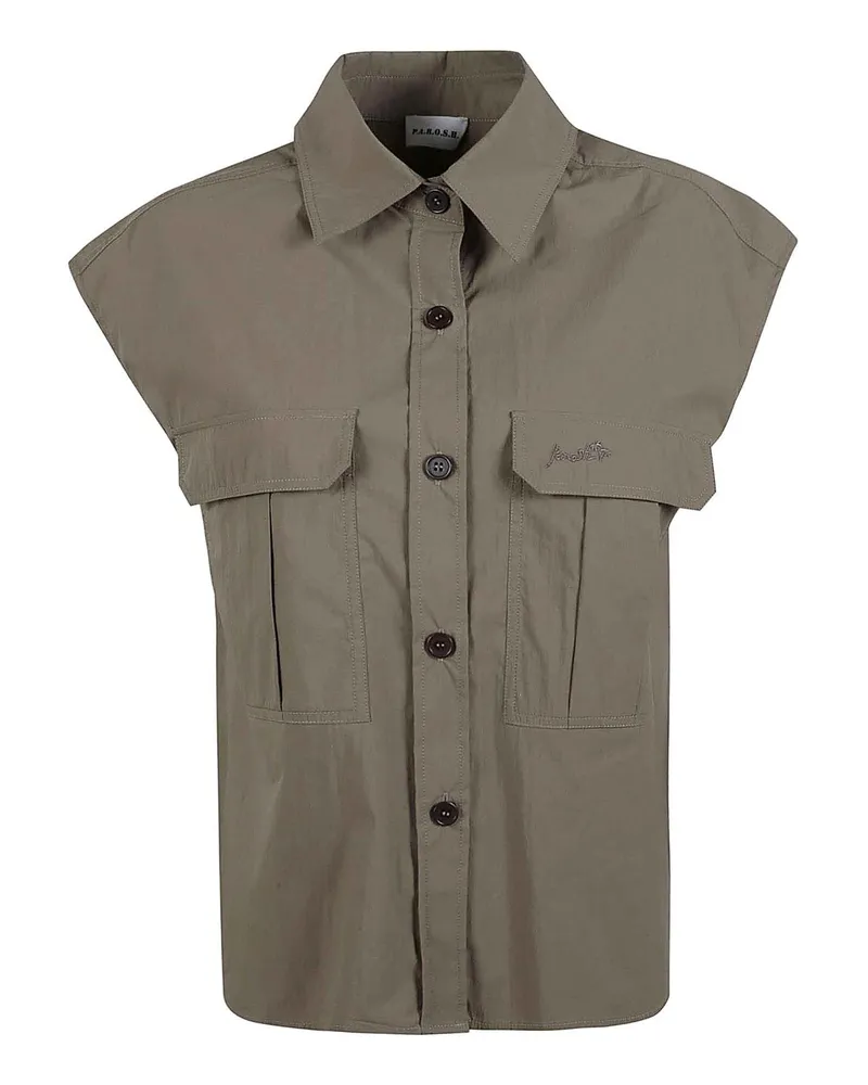 P.A.R.O.S.H. P. A.R. O.S. H. Hemd - Beige Beige