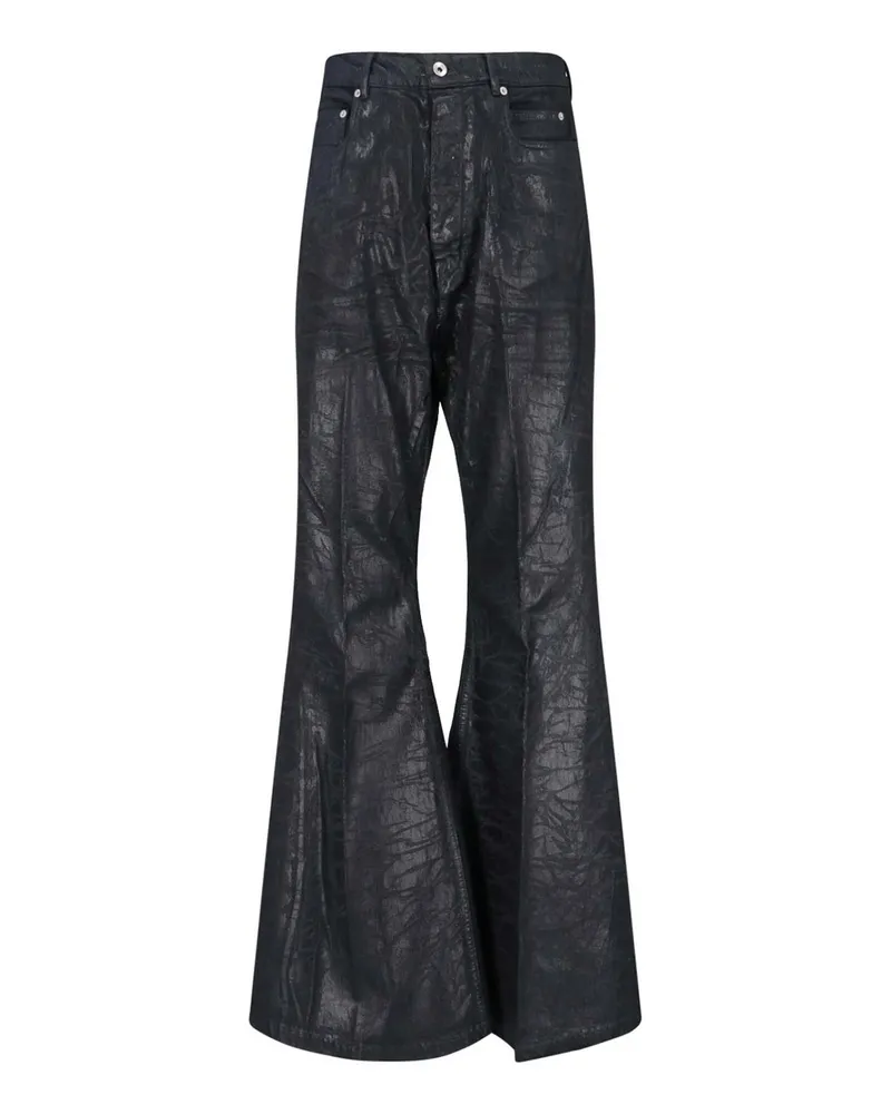Rick Owens Bootcut Jeans - Schwarz Schwarz