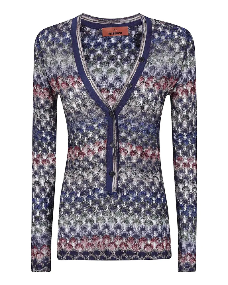 Missoni Rundhalspullover - Bunt Bunt