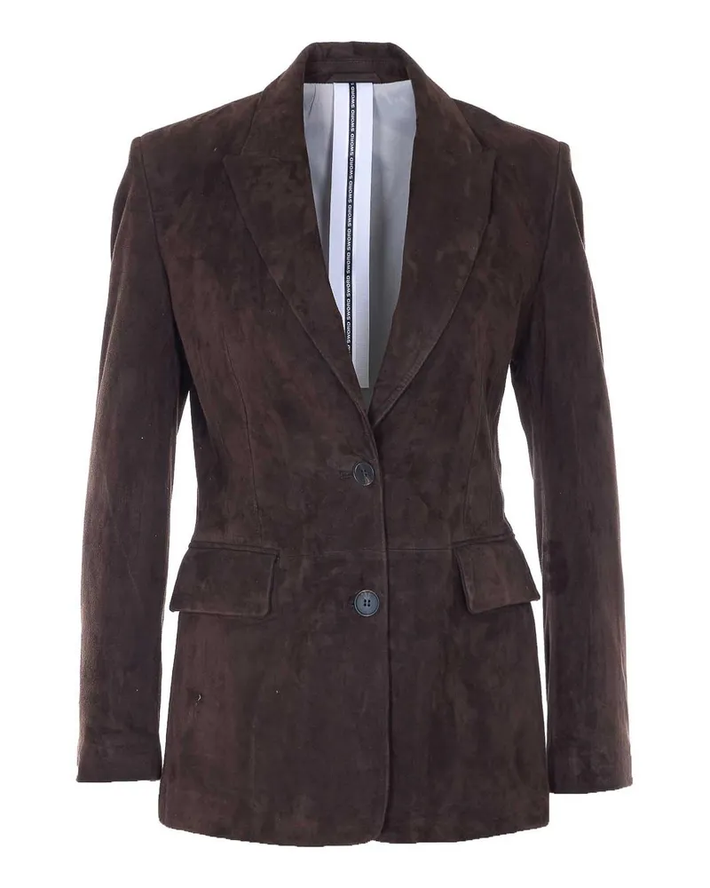 s.w.o.r.d 6.6.44 S. W.O. R.D 6.6 Lederjacke - Braun Braun