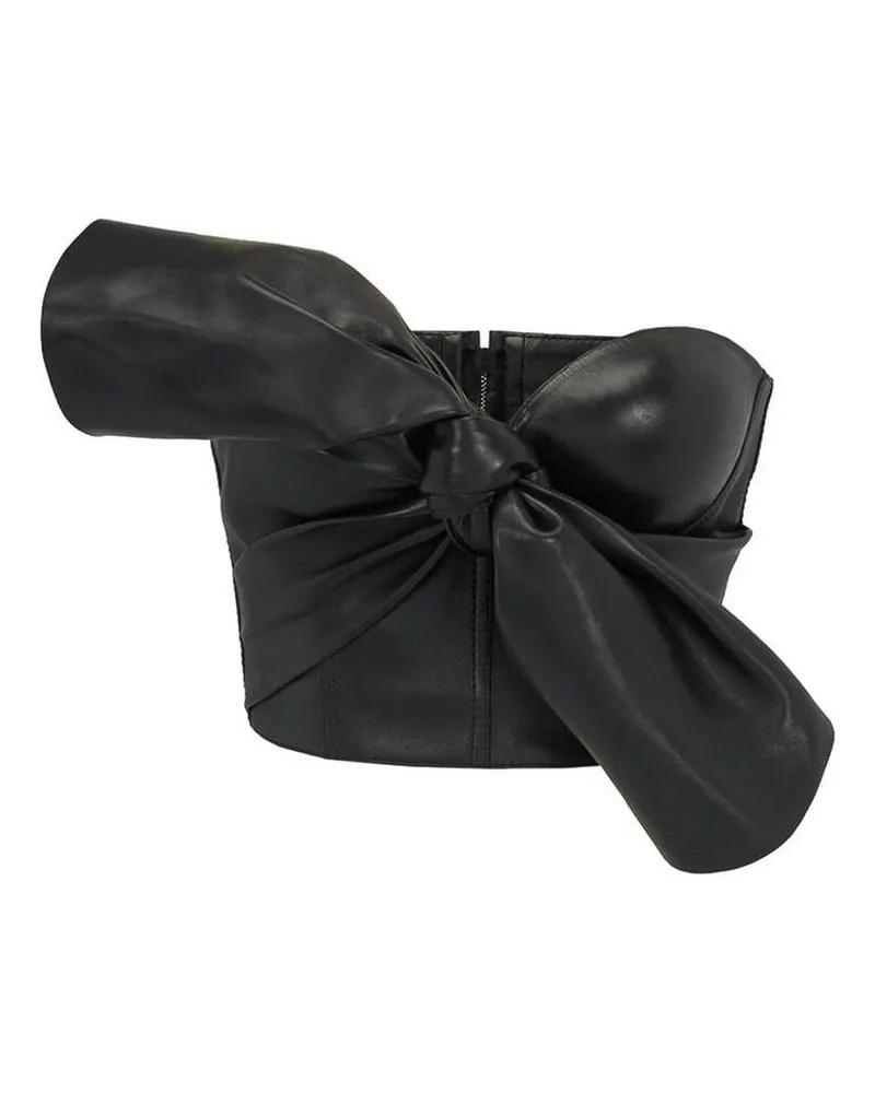 Alexander McQueen Top - Schwarz Schwarz