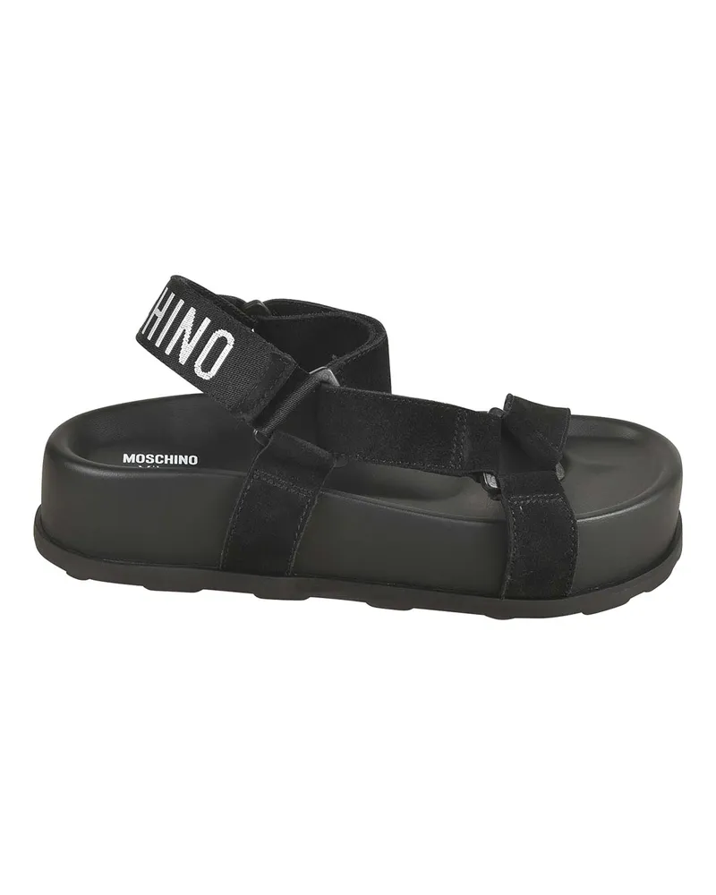 Moschino Sandalen - Weiß Schwarz