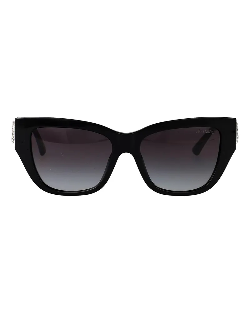 Jimmy Choo Sonnenbrille - Schwarz Schwarz