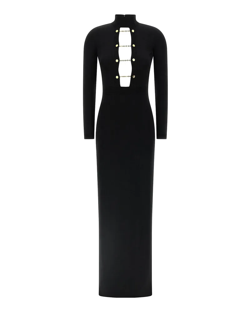 Elisabetta Franchi Abendkleid - Schwarz Schwarz