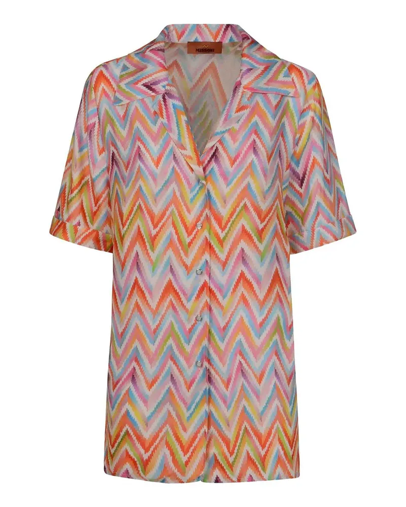 Missoni Knielanges Kleid - Blau Blau