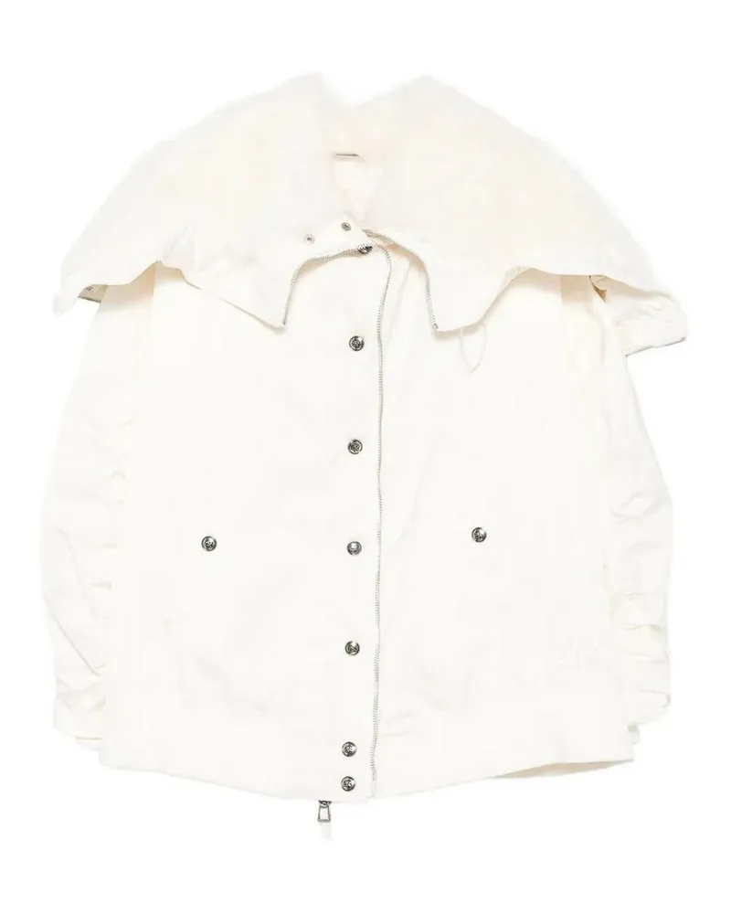 Ermanno Scervino Parka - Schwarz Weiß