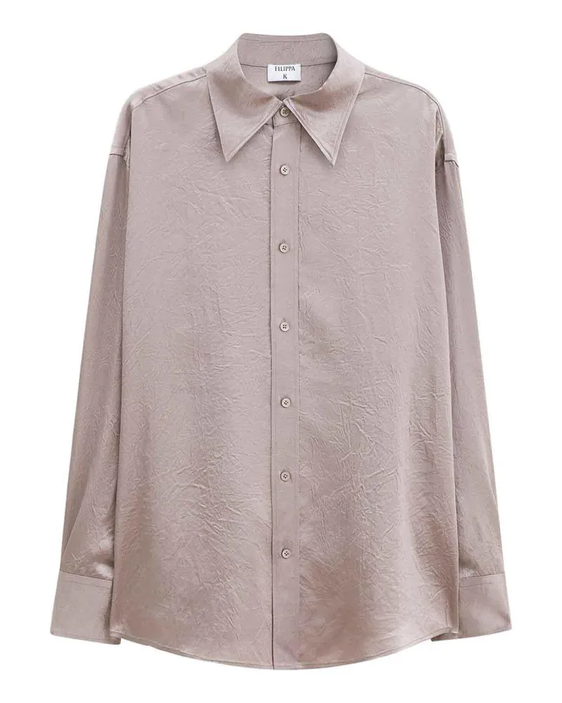 Filippa K Hemd - Beige Beige
