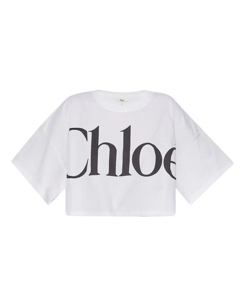 Chloé T-Shirt - Weiß Weiß