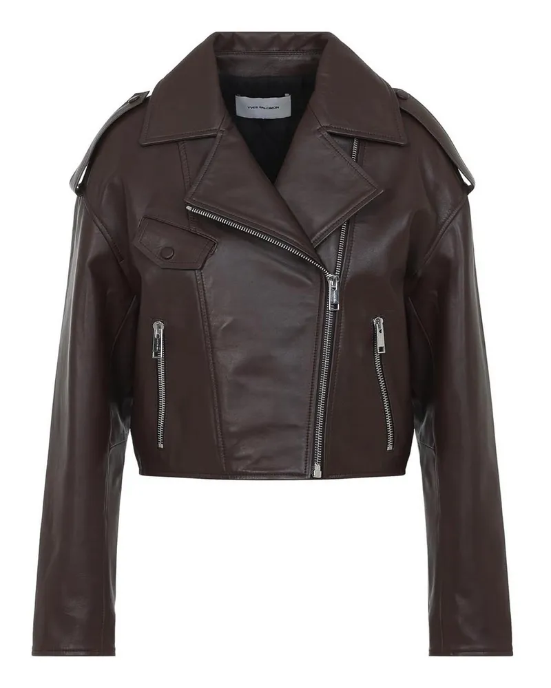 Yves Salomon Casualjacke - Braun Braun