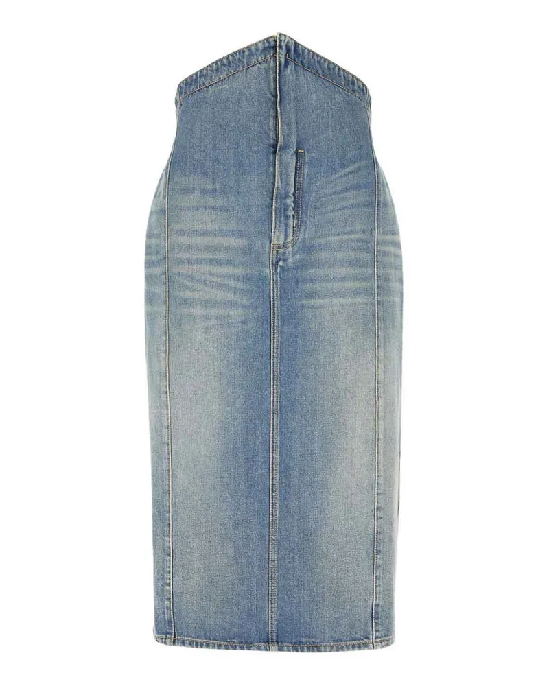 Alexander McQueen Midirock - Blau Blau