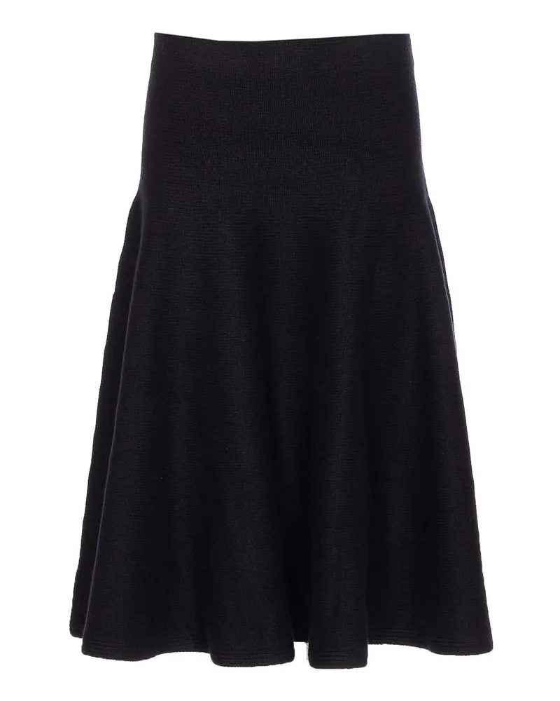 Alaïa Schlagjeans - Schwarz Schwarz