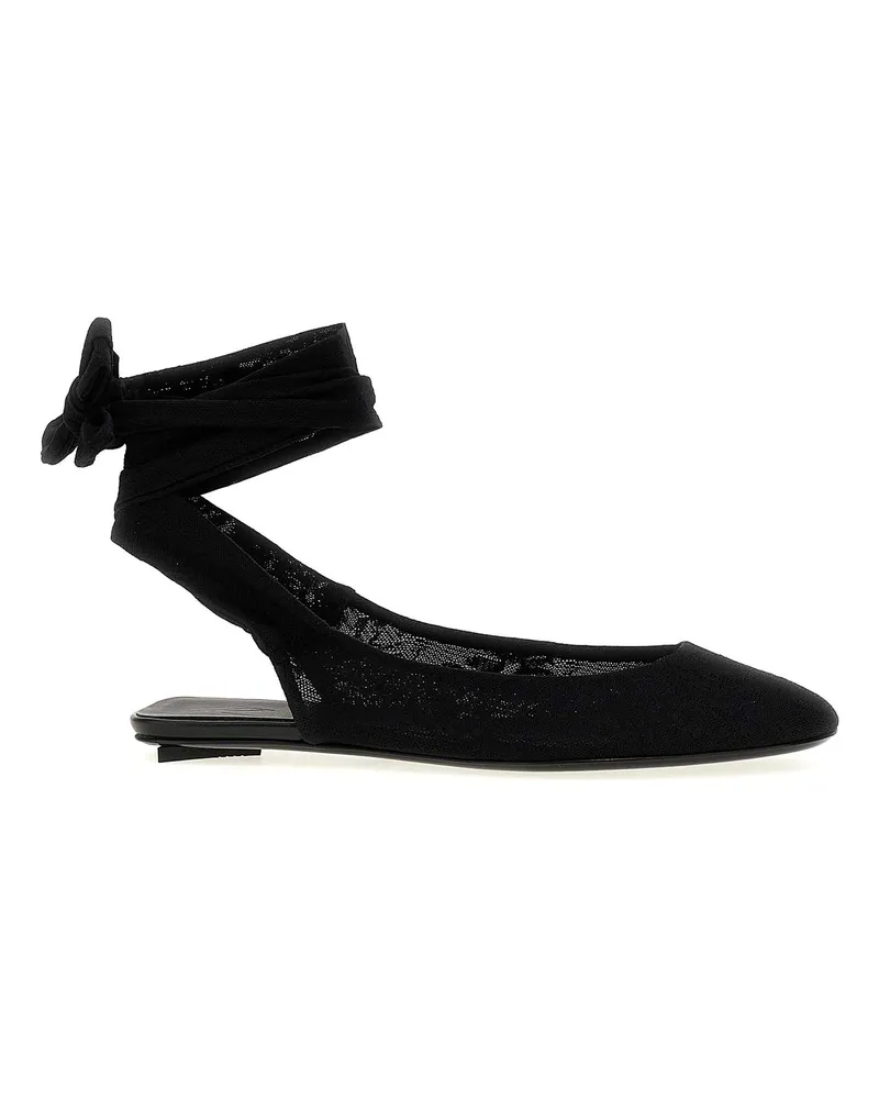 ATTICO Ballerinas - Schwarz Schwarz